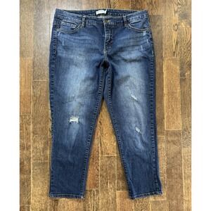 Faded Glory Jeans Women's Size 18W (W36xL26) Blue Style FFFGW16872DD Mid Rise